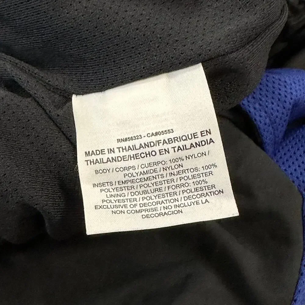 Jordan 1 Tier Zero Wings Windbreaker Pants Blue Black Sz XXL 2XL B29